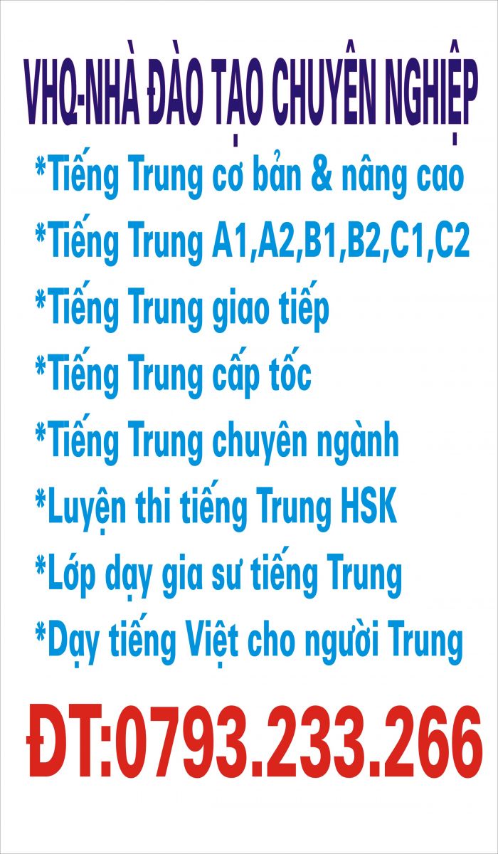 Trung tâm dạy tiếng Trung tại Hải Phòng